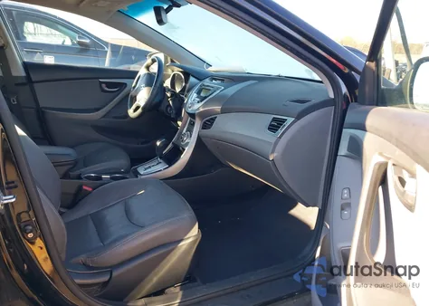 2012 Hyundai Elantra Limited (Ulsan Plant) из США, поврежденный, VIN KMHDH4AE9CU272325